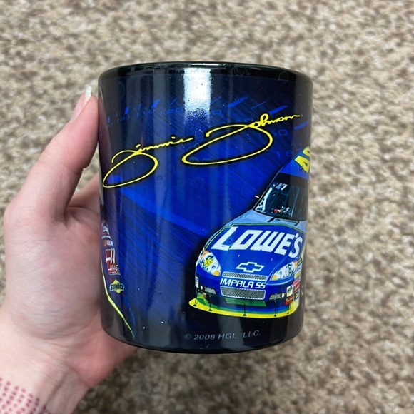 Jimmie Johnson NASCAR Coffee Cup Mug Lowes Chevy - Picture 2 of 5